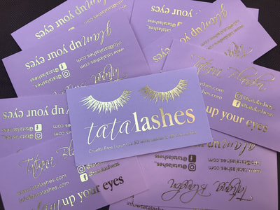 | Makeup Artist Business Cards | Order your own at www.ShaynaMade.com/makeup-artist-business-cards